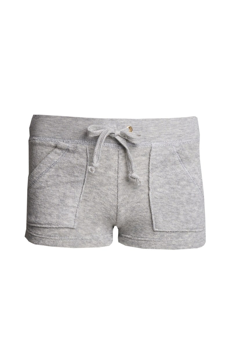 GIRLS MONOCHROME TERRY SHORTS-23610008-210