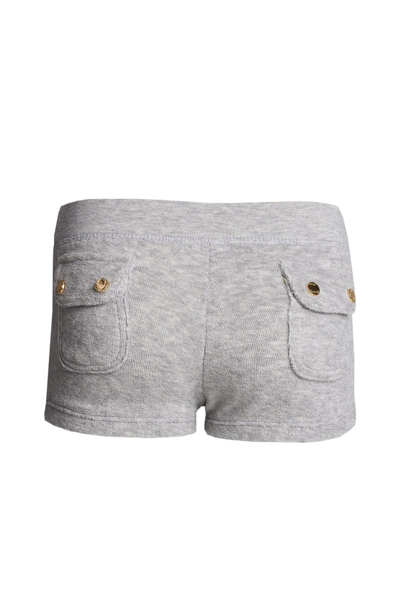 GIRLS MONOCHROME TERRY SHORTS-23610008-210