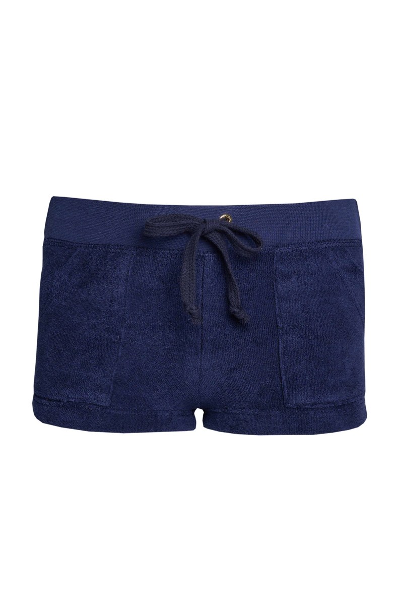 GIRLS MONOCHROME TERRY SHORTS-23610008-425