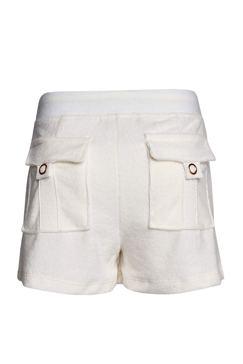 TEENS MONOCHROME TERRY SHORTS-23610009-102