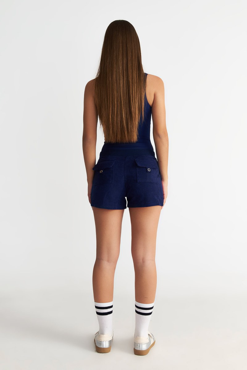 TEENS MONOCHROME TERRY SHORTS-23610009-425