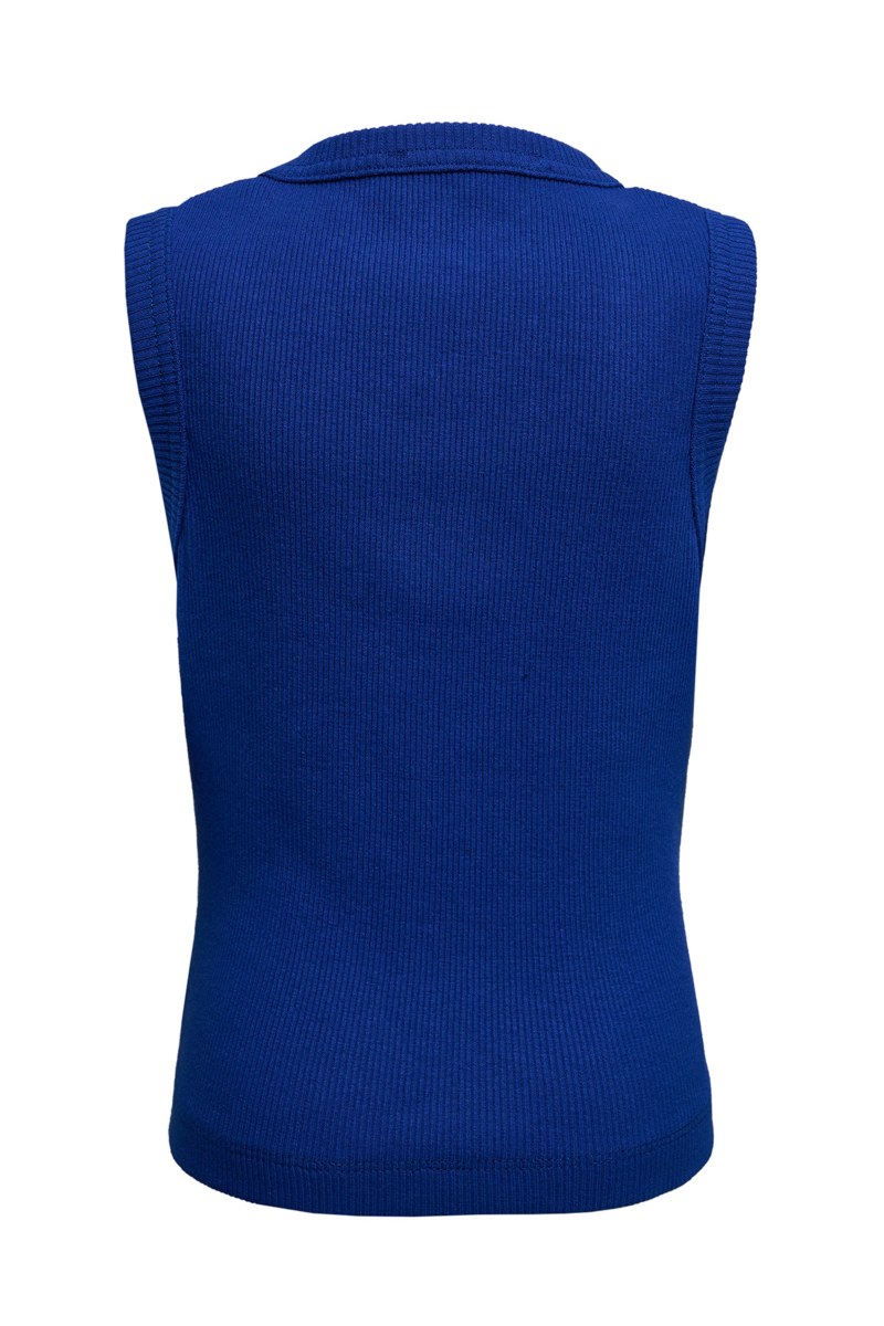 GIRLS RIBBED CROP TOP-23612089-436