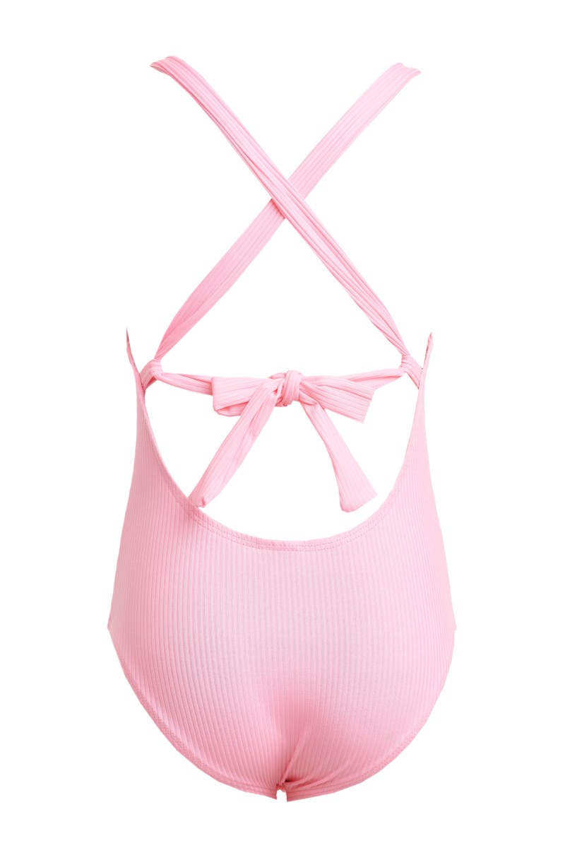 RIBBED GIRLS ONEPIECE SWIMSUIT-23615137-712