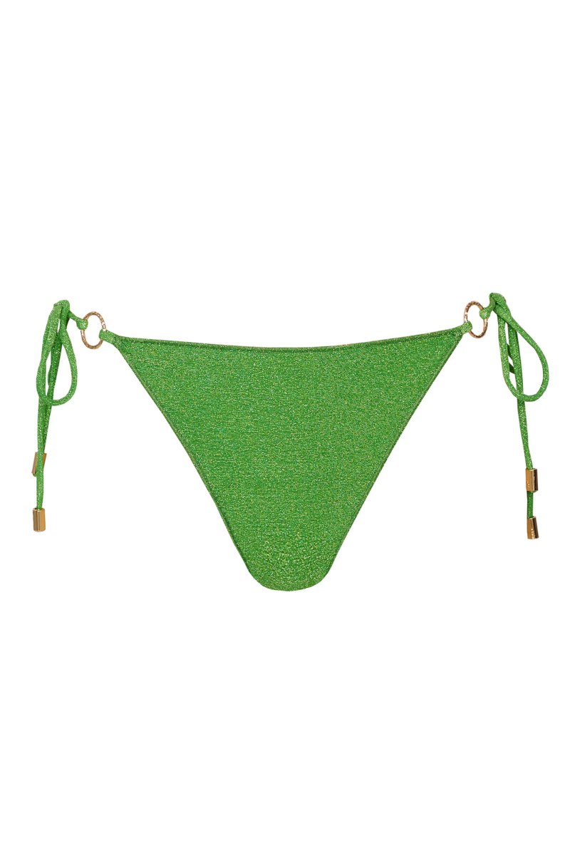 TIE-SIDE SWIMWEAR BIKINI SLIP IN GLITTER DETAILS-23802090-512