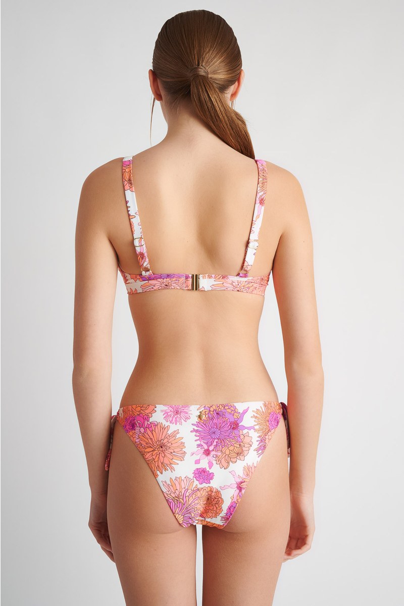 FLORAL PRINT SWIMWEAR BIKINI SLIP-23802121-821