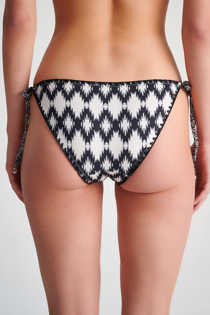 PRINTED SWIMWEAR BIKINI SLIP-23802156-425