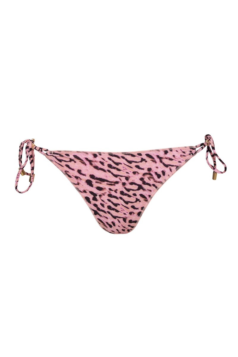 LEOPARD PRINTED SWIMWEAR BIKINI SLIP-23802293-712