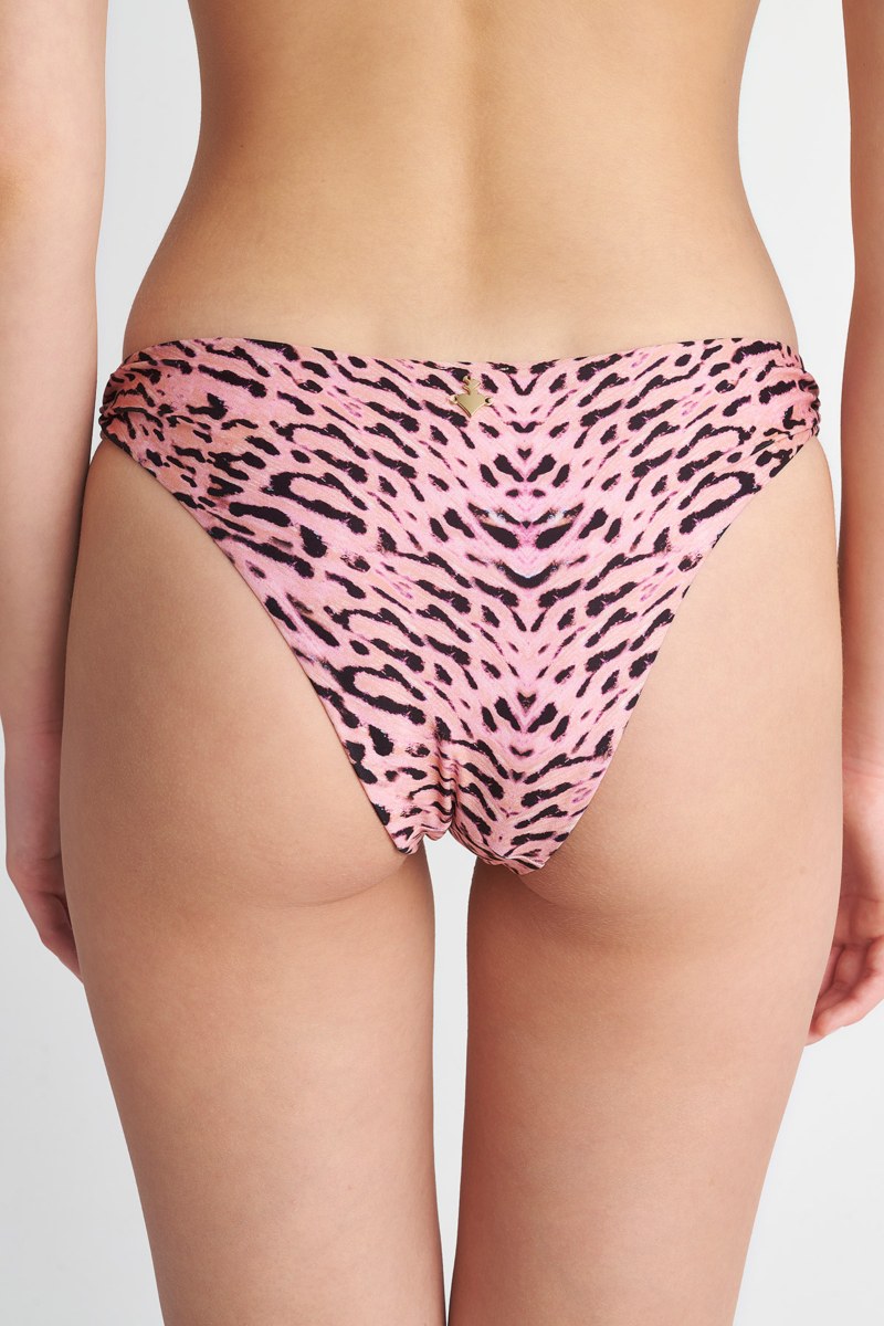 LEOPARD PRINTED SWIMWEAR BRAZILIAN BIKINI SLIP-23802294-712