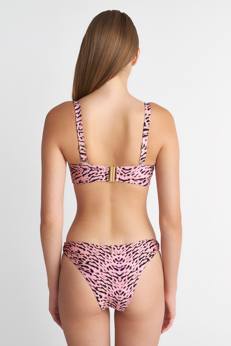 LEOPARD PRINTED SWIMWEAR BRAZILIAN BIKINI SLIP-23802294-712