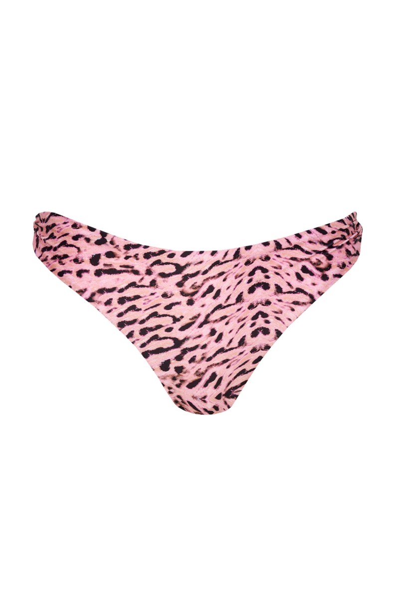 LEOPARD PRINTED SWIMWEAR BRAZILIAN BIKINI SLIP-23802294-712
