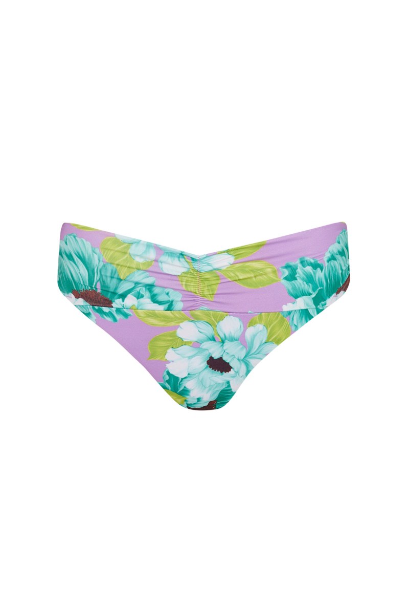 FLORAL PRINTED BIKINI SLIP WITH FRONT TWIST DETAIL-23802500-800