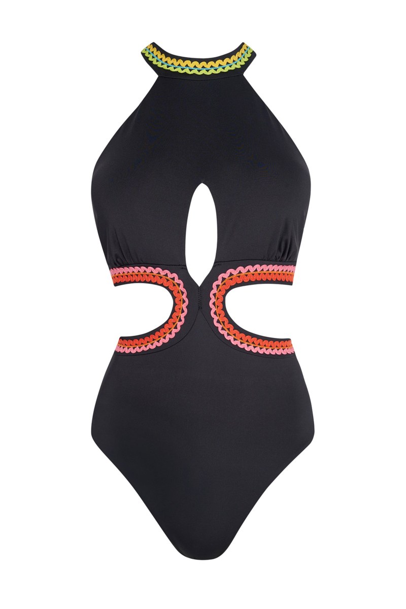 EXCLUSIVE ONEPIECE SWIMSUIT WITH CROCHET DETAILS-23804348-110