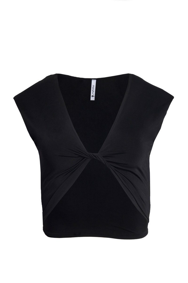 ΜΟΝΟΧΡΩΜΗ KONTH ΜΠΛΟΥΖΑ ΜΕ ΣΤΡΙΦΤΗ ΛΕΠΤΟΜΕΡΕΙΑ-23806031-110