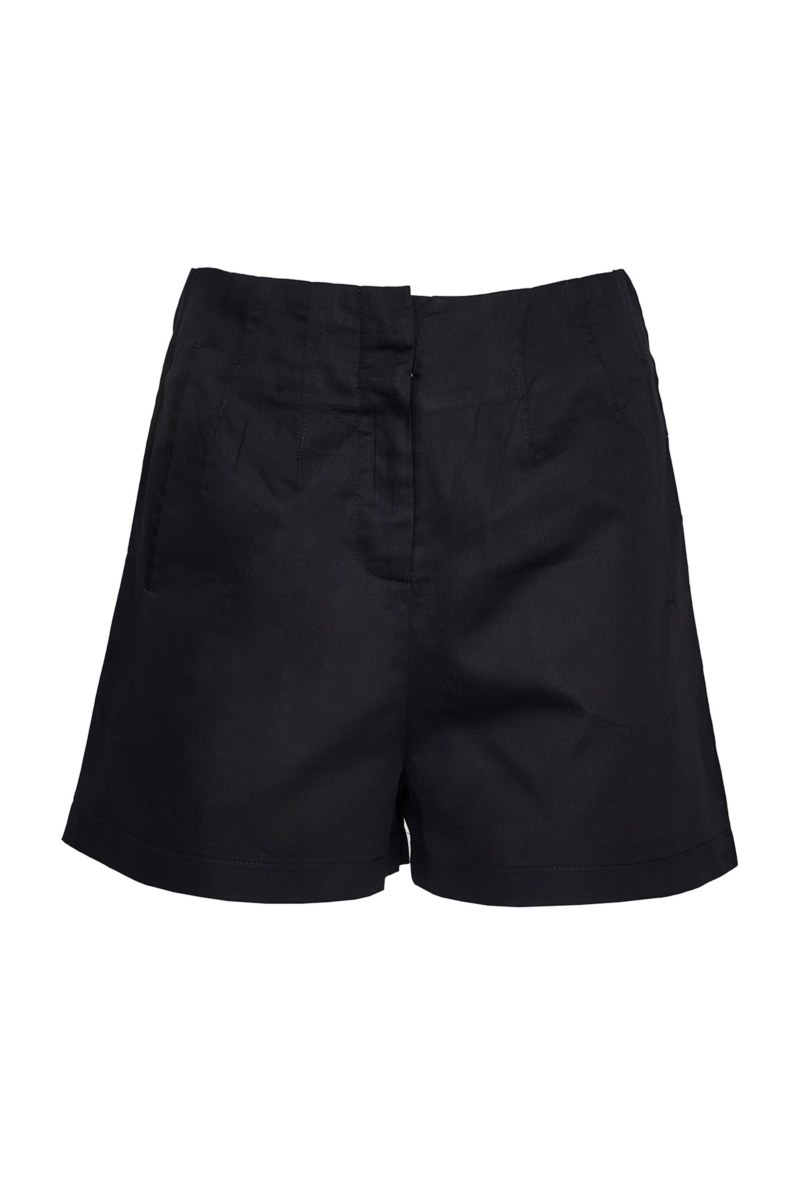 COTTON WIDE SHORTS-23810066-110