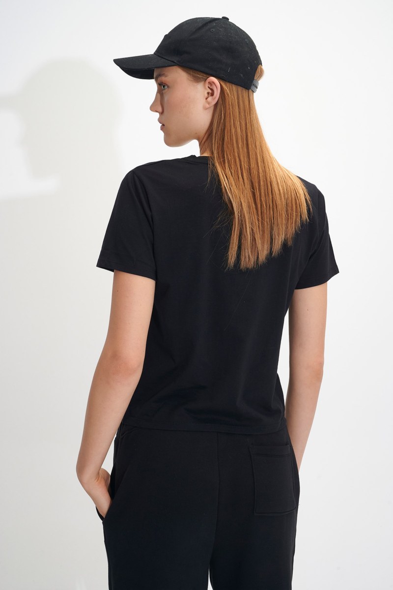 BASIC ORGANIC COTTON T-SHIRT IN LOOSE FIT-23812097-110