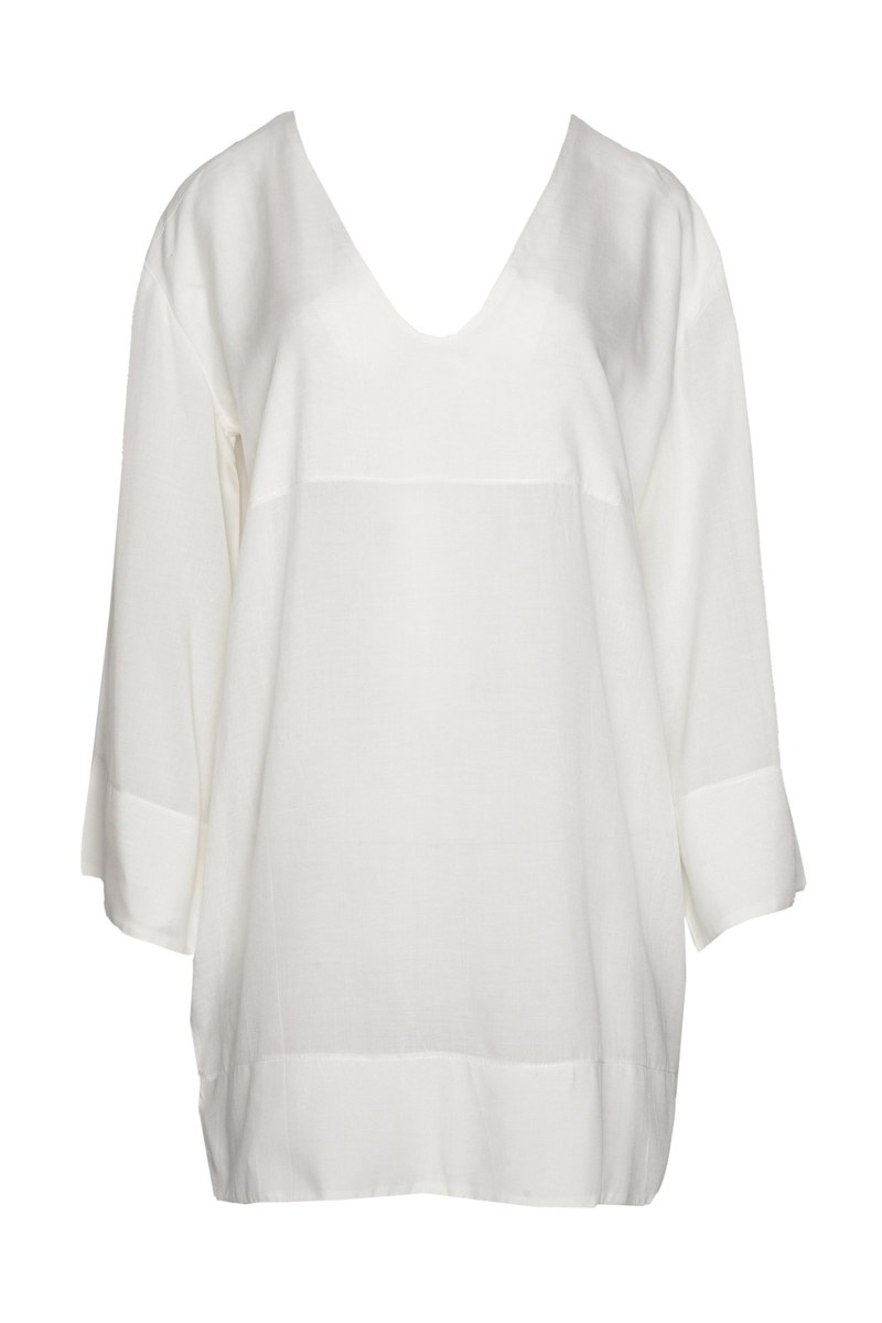 MINI DRESS/KAFTAN IN 'V' NECKLINE-23814200-102