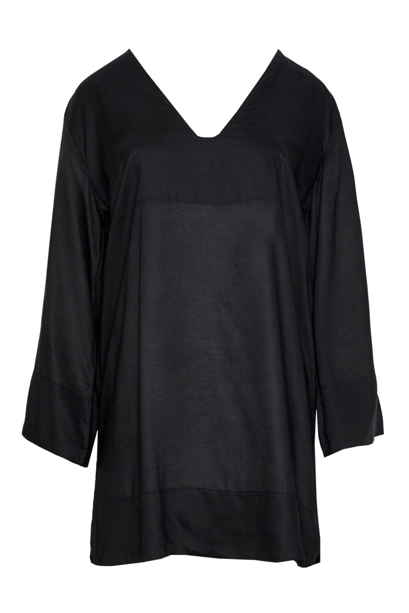 MINI DRESS/KAFTAN IN 'V' NECKLINE-23814200-110