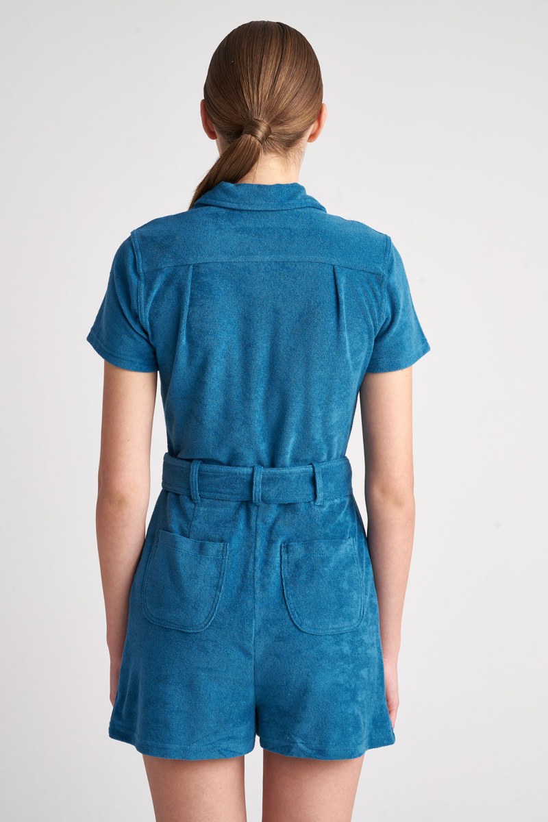 BELTED TERRY JUMPSUIT-23816024-413