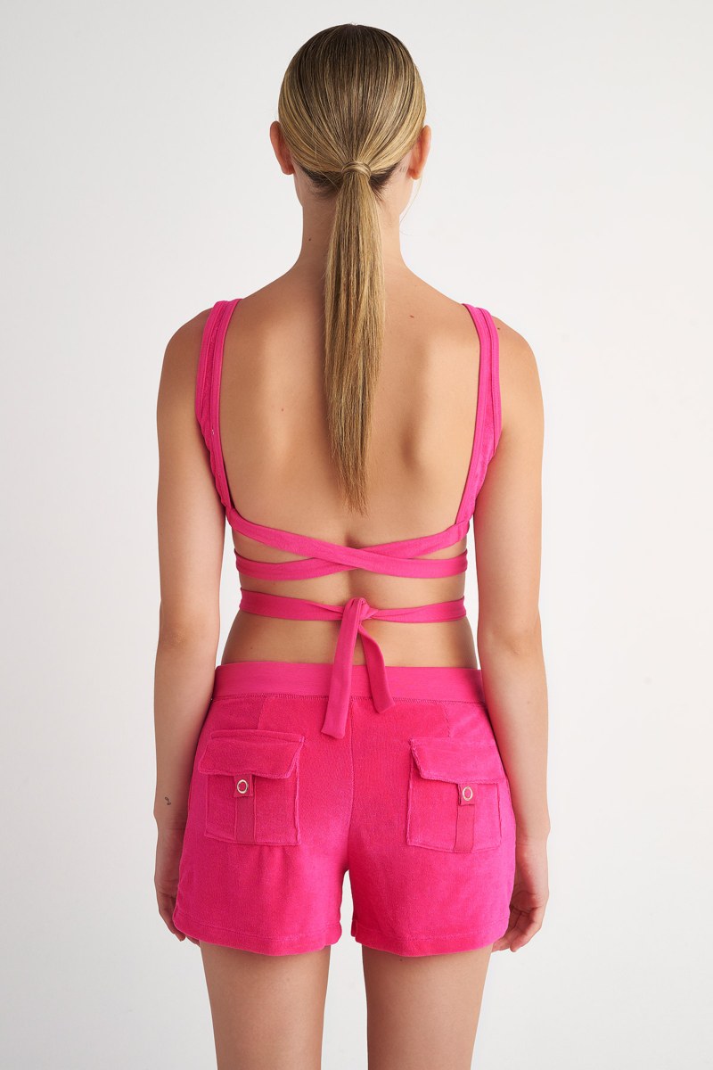 CROPPED TERRY BRALETTE-23818162-715