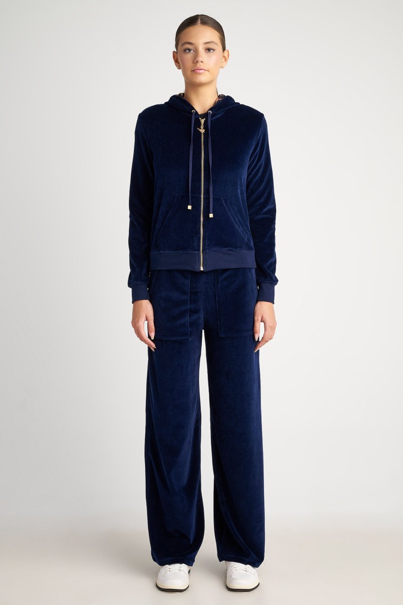 VELOUR JACKET IN LEOPARD PRINTED-23833009-974