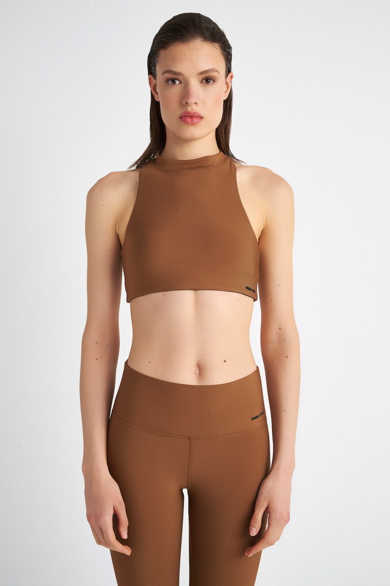 SLEEVELESS CROP TOP / SPORTS BRA-23848017-321