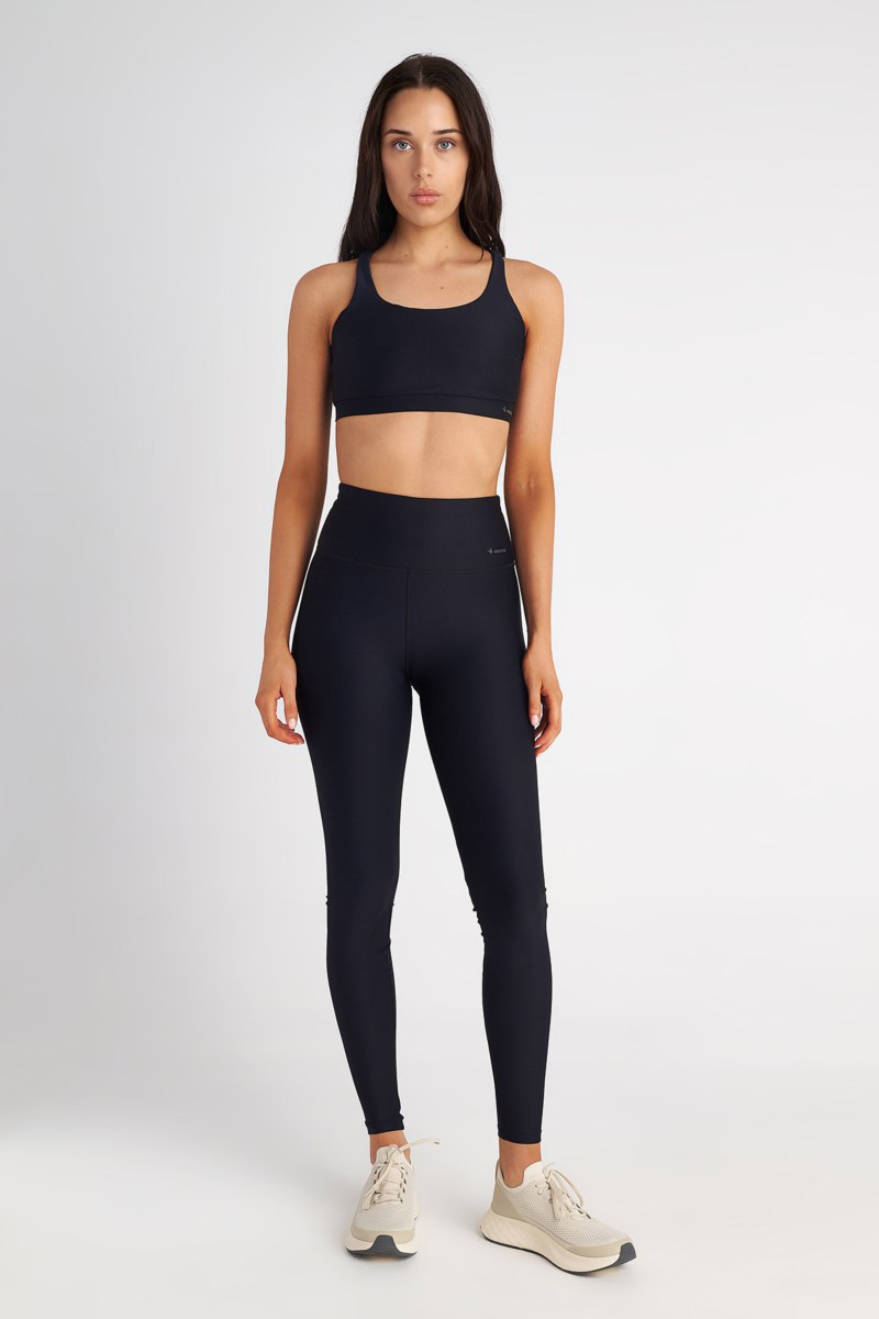 SATIN TOUCH HIGH WAISTED SPORTS LEGGINGS-23865007-110