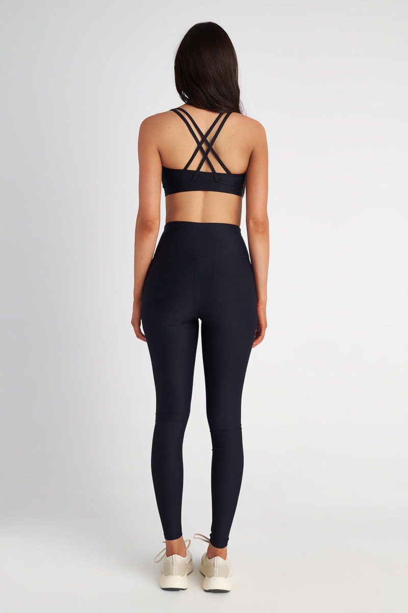 SATIN TOUCH HIGH WAISTED SPORTS LEGGINGS-23865007-110