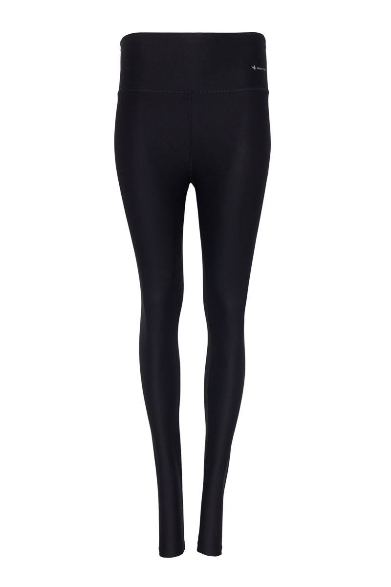 SATIN TOUCH HIGH WAISTED SPORTS LEGGINGS-23865007-110