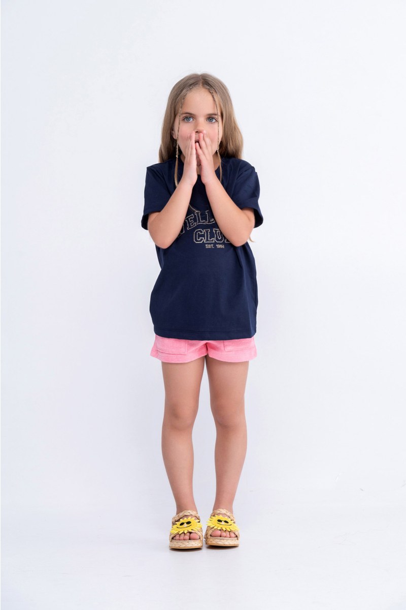 ΠΑΙΔΙΚΗ KONTOMANIKΗ ΒΑΜΒΑΚΕΡΗ ΜΠΛΟΥΖΑ ME ΣΤΡΑΣ-24612045-425