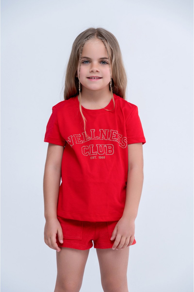 ΠΑΙΔΙΚΗ KONTOMANIKΗ ΒΑΜΒΑΚΕΡΗ ΜΠΛΟΥΖΑ ME ΣΤΡΑΣ-24612045-623