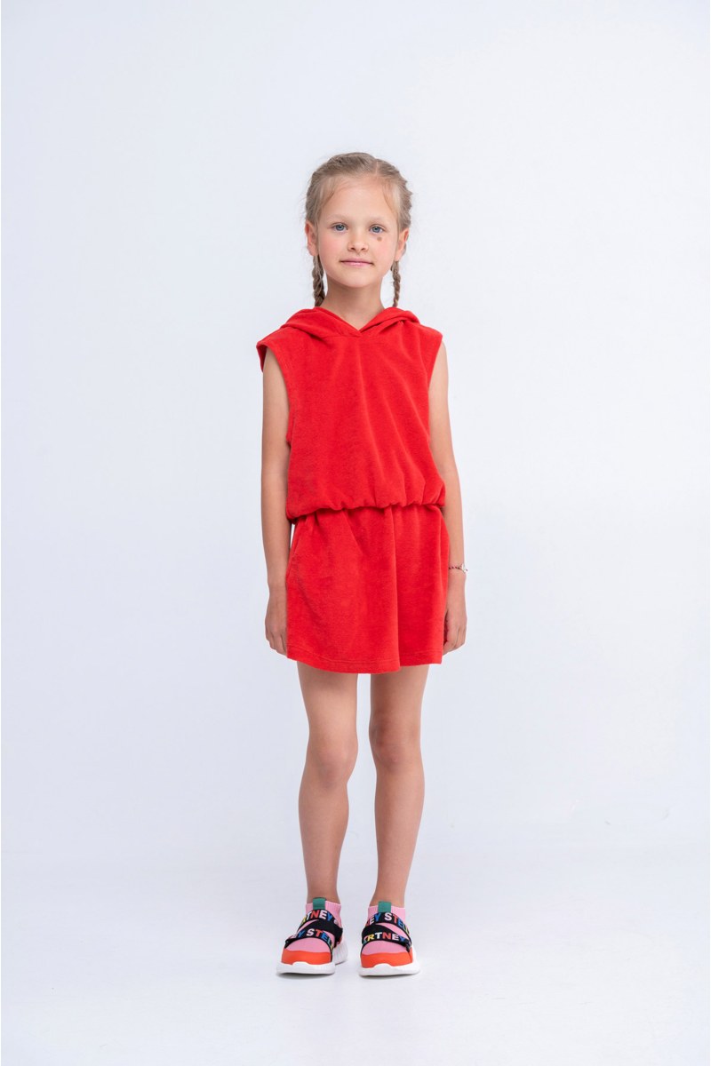 ΠΑΙΔΙΚΟ ΑΜΑΝΙΚΟ ΠΕΤΣΕΤΕ ΚΟΝΤΟ ΦΟΡΕΜΑ ΜΕ ΚΟΥΚΟΥΛΑ-24614131-623