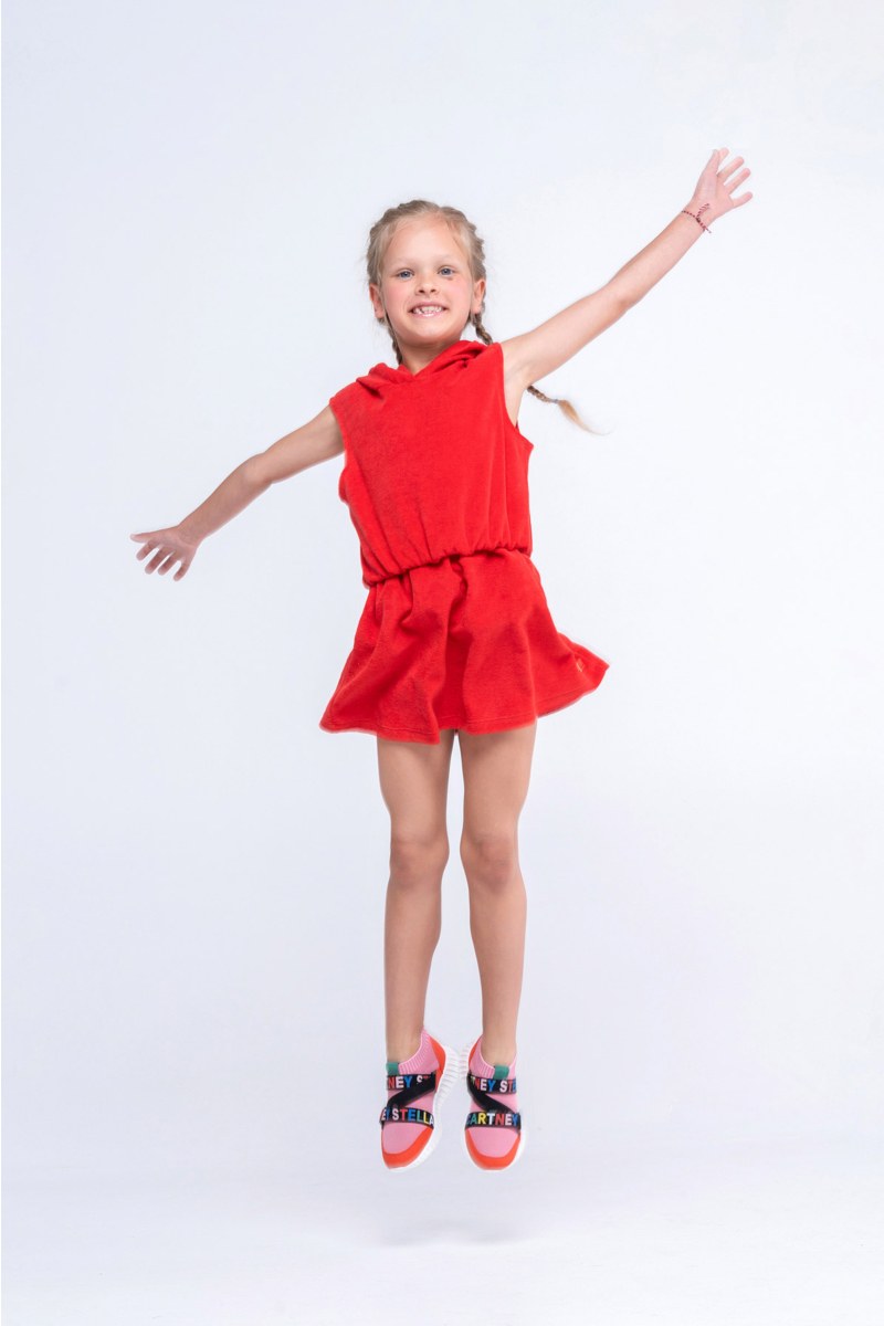 ΠΑΙΔΙΚΟ ΑΜΑΝΙΚΟ ΠΕΤΣΕΤΕ ΚΟΝΤΟ ΦΟΡΕΜΑ ΜΕ ΚΟΥΚΟΥΛΑ-24614131-623