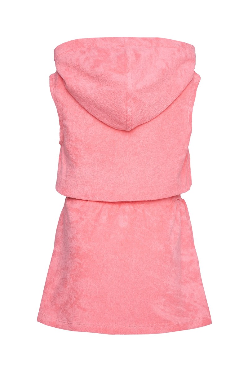 TERRY HOODIE MINI DRESS FOR GIRLS-24614131-722