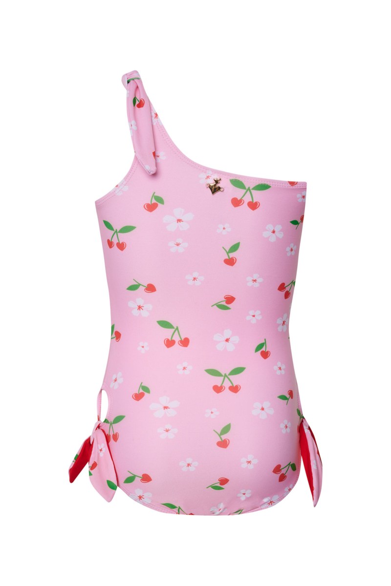 ONE SHOULDER ONEPIECE SWIMSUIT FOR GIRLS-24615060-712