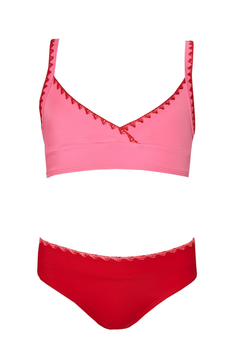 MONOCHROME BIKINI SET FOR GIRLS-24616070-715