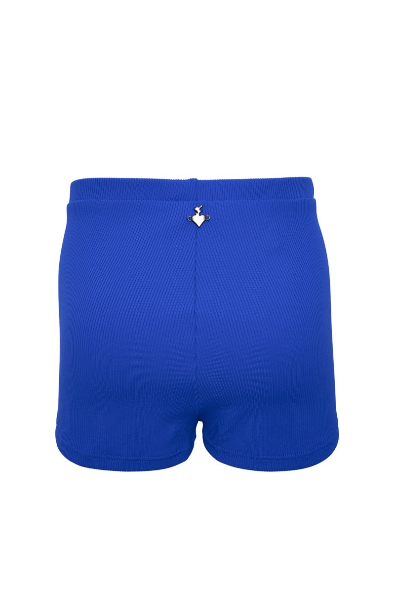 TEENS RIBBED SHORTS BIKINI BOTTOM-24616149-436