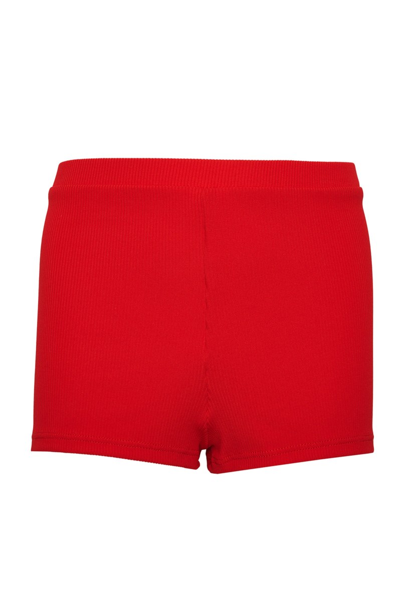 TEENS RIBBED SHORTS BIKINI BOTTOM-24616149-631