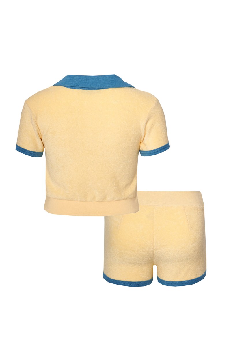 TWO-TONE TERRY SET FOR GIRS-24618108-948