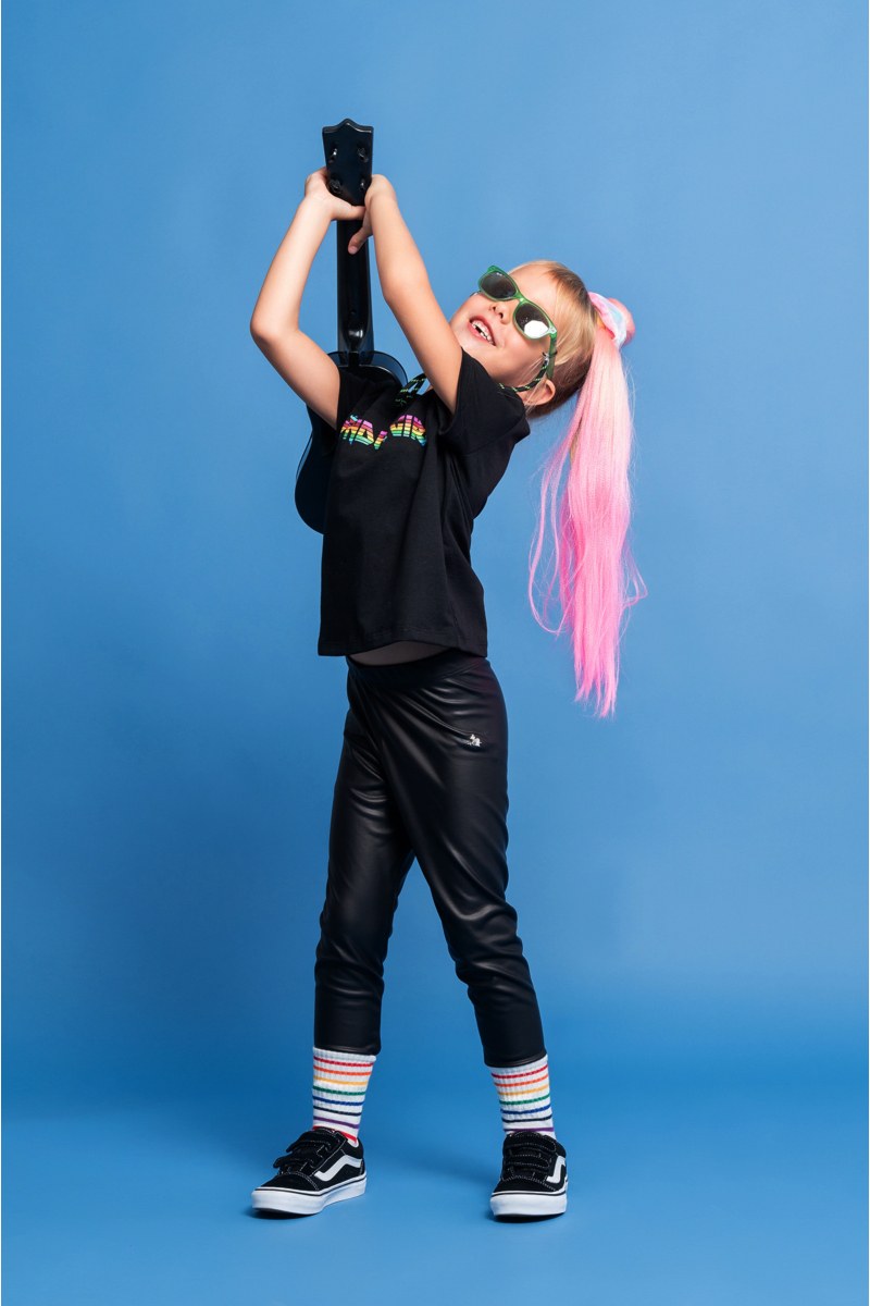 FAUX LEATHER LEGGINGS FOR GIRLS-24631050-110