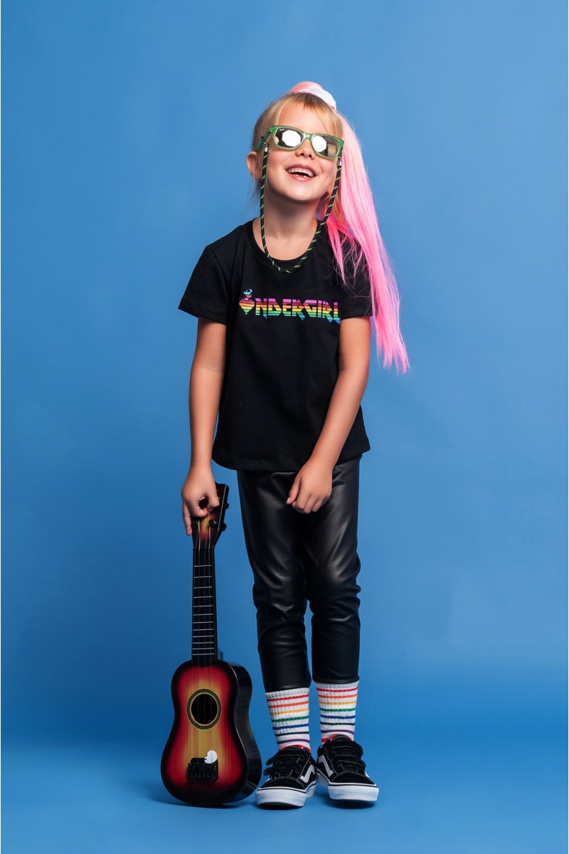 FAUX LEATHER LEGGINGS FOR GIRLS-24631050-110