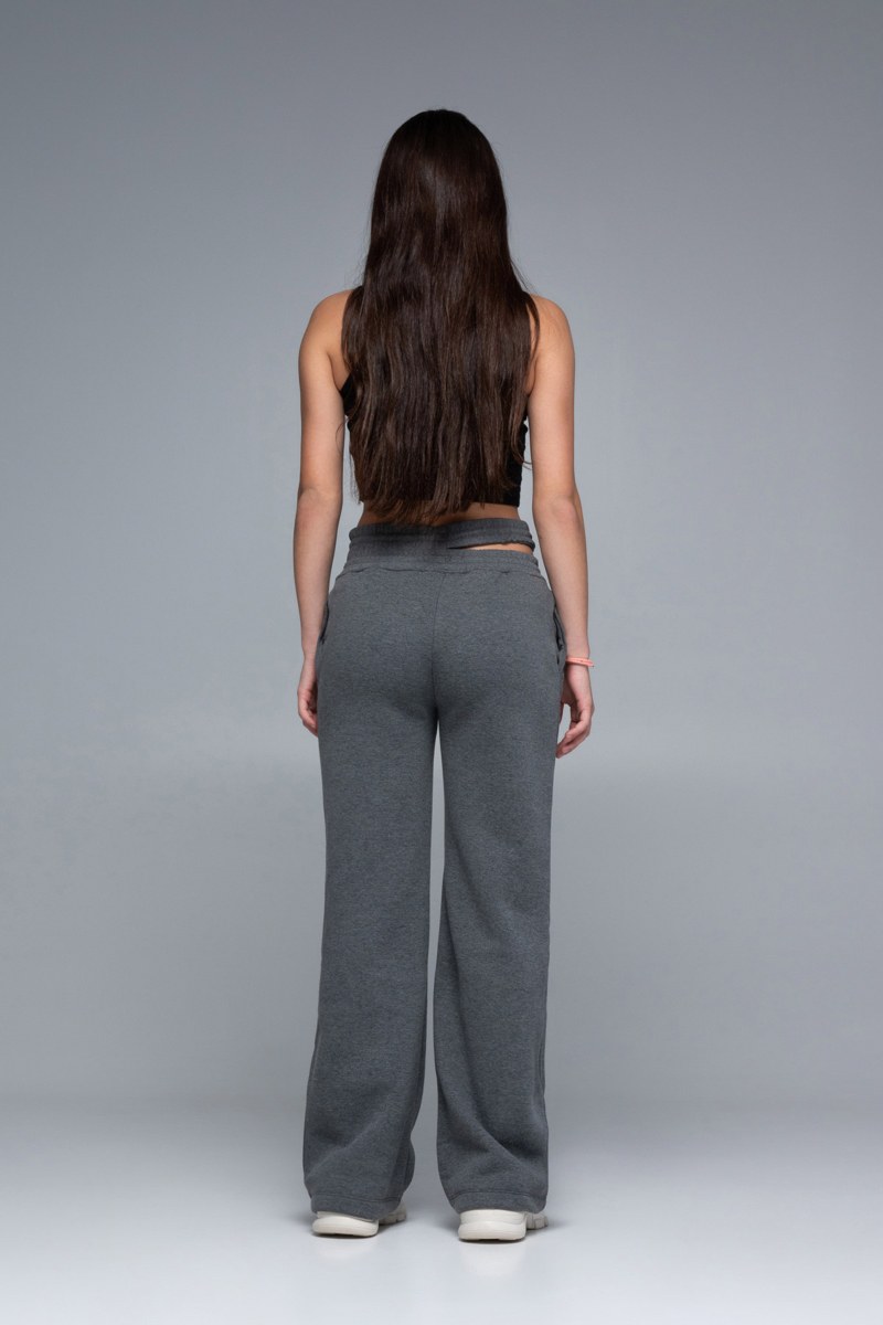 FLARED COTTON PANTS FOR TEENS WITH CUT-OUT SIDE-24631077-212