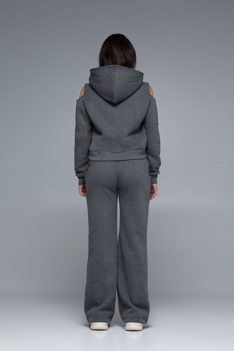 FLARED COTTON PANTS FOR TEENS WITH CUT-OUT SIDE-24631077-212