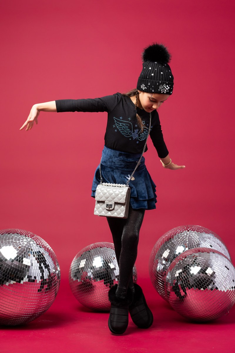 EMBELLISHED LONG SLEEVED COTTON TOP FOR GIRLS-24632029-110