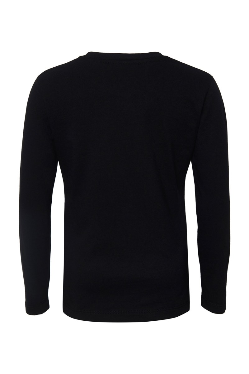 EMBELLISHED LONG SLEEVED COTTON TOP FOR GIRLS-24632029-110