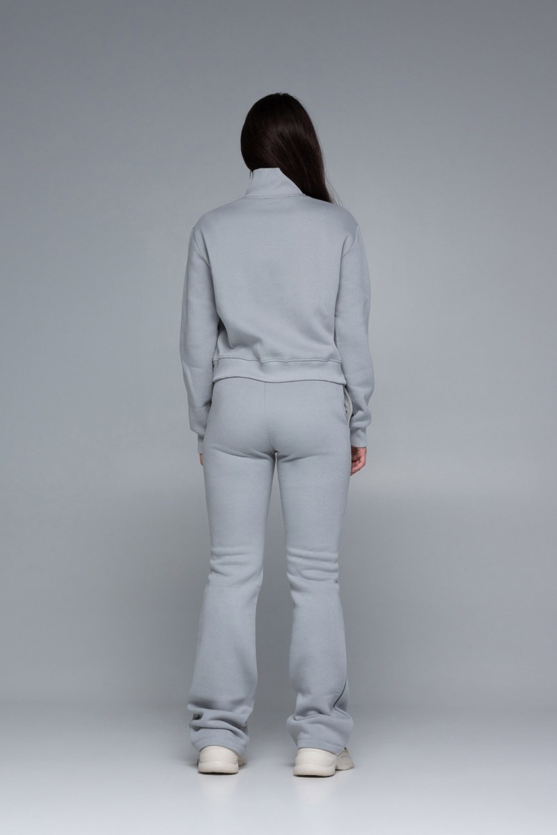 STRASS EMBELLISHED COTTON CROPPED SWEATSHIRT FOR TEENS-24632081-200