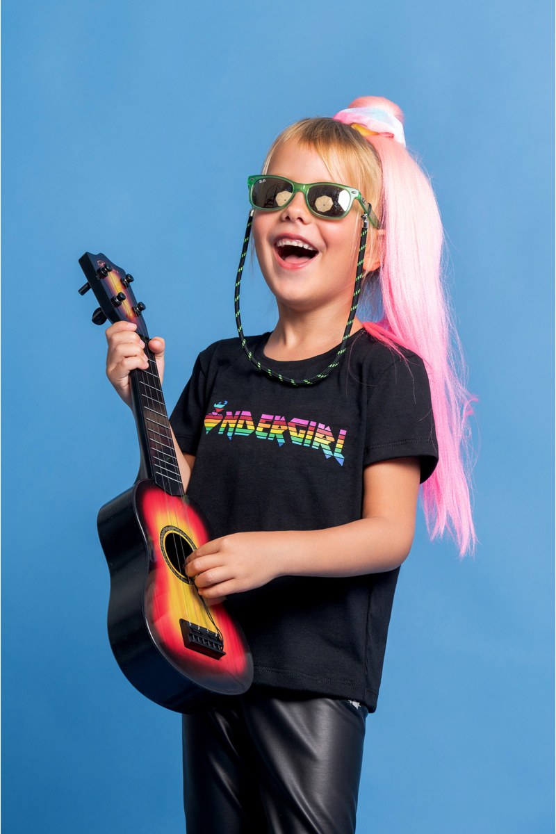 PRINTED COTTON T-SHIRT FOR GIRLS-24632090-110