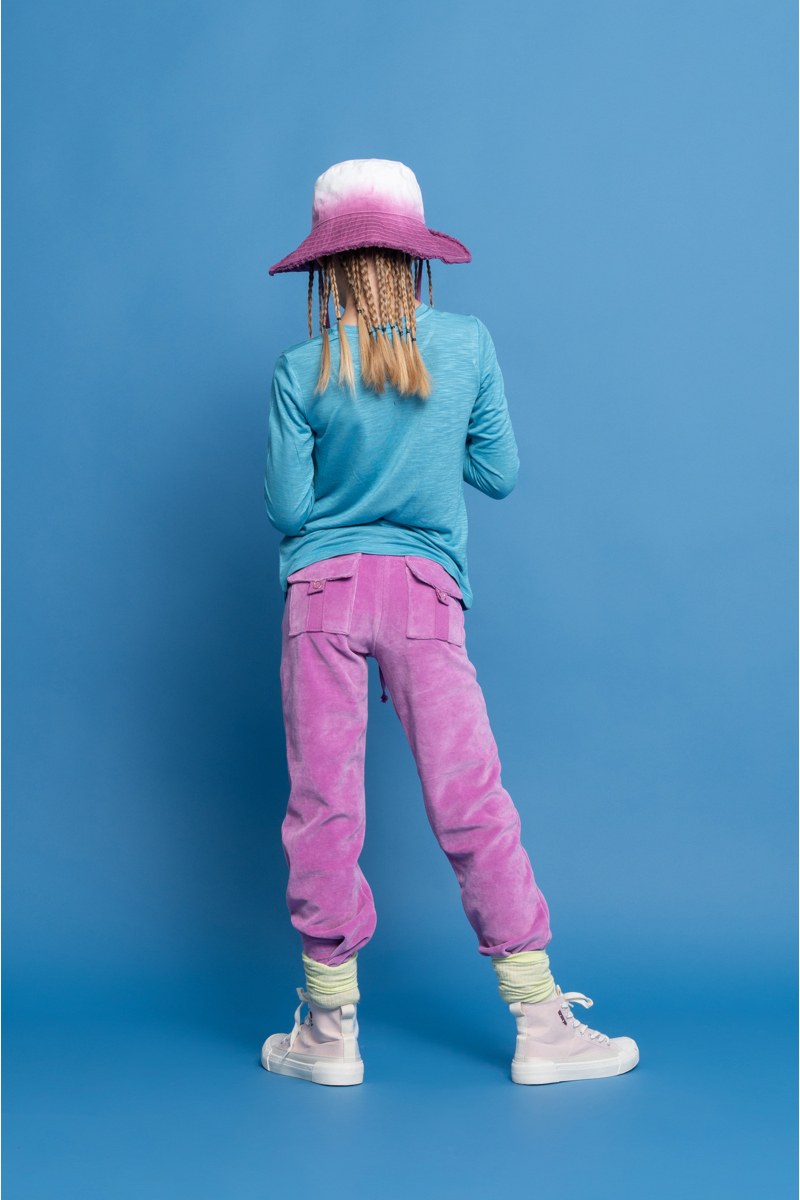 EMBELLISHED LONG SLEEVED COTTON TOP FOR GIRLS-24632093-423