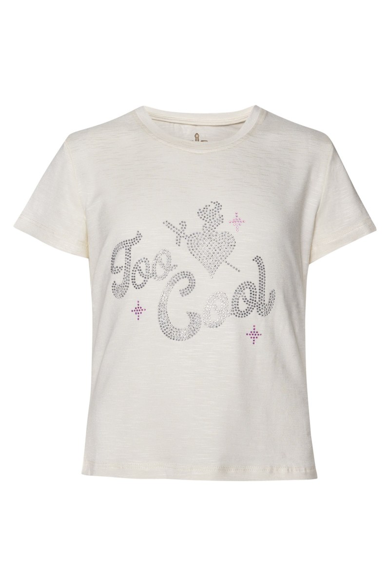 EMBELLISHED COTTON T-SHIRT FOR GIRLS-24632094-103