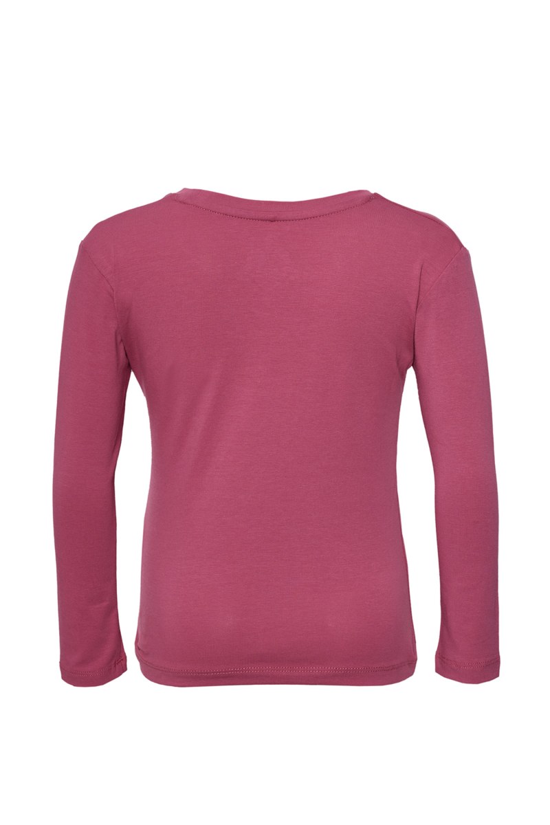 EMBELLISHED LONG SLEEVED COTTON TOP FOR GIRLS-24632128-716