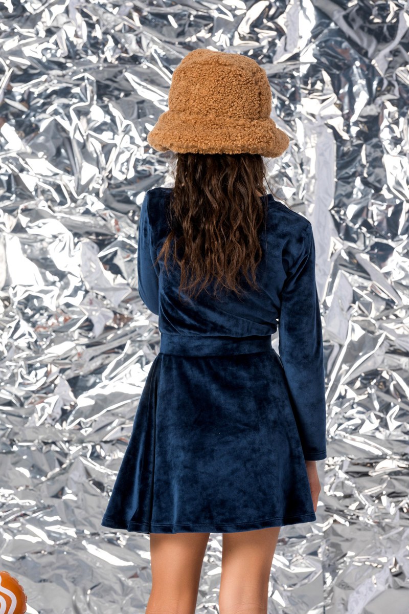 ΠΑΙΔΙΚΟ SUPER SOFT ΒΕΛΟΥΤΕ ΦΟΡΕΜΑ ΜΕ ΣΤΡΑΣ-24634125-865